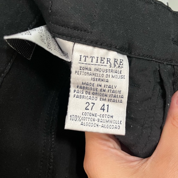 Black Iridescent Versace Jeans Pants - Picture 5 of 6